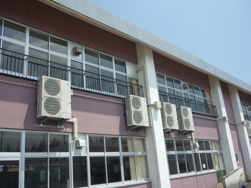 高田特別支援学校 普通教室エアコン 設置工事